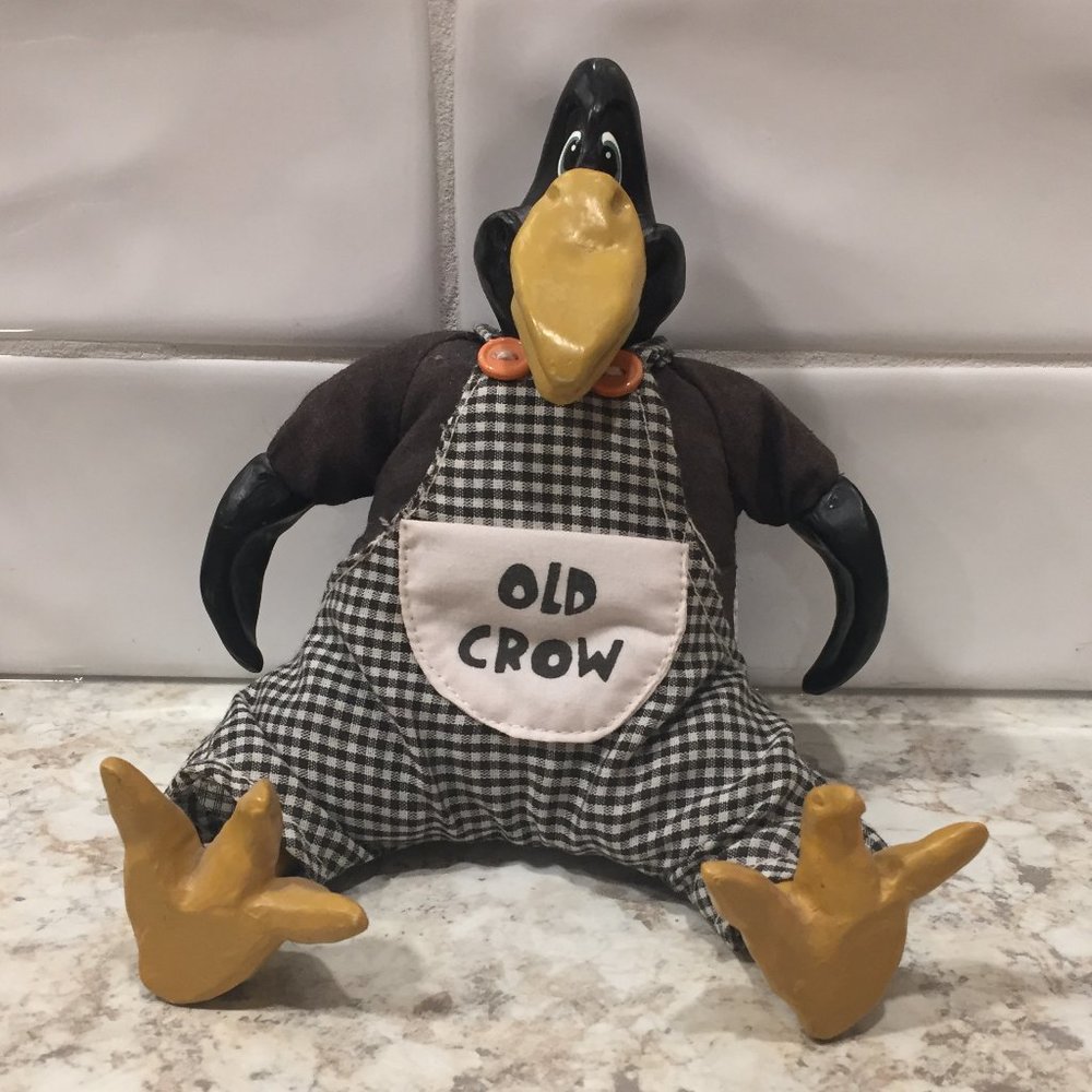 "Old Crow" Shelf Sitter Ornament